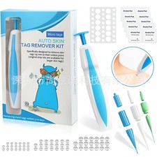 3in1 Painless Auto Skin Tag Mole Wart Removal 60x Rubber Bands 10x Alcohol Pad