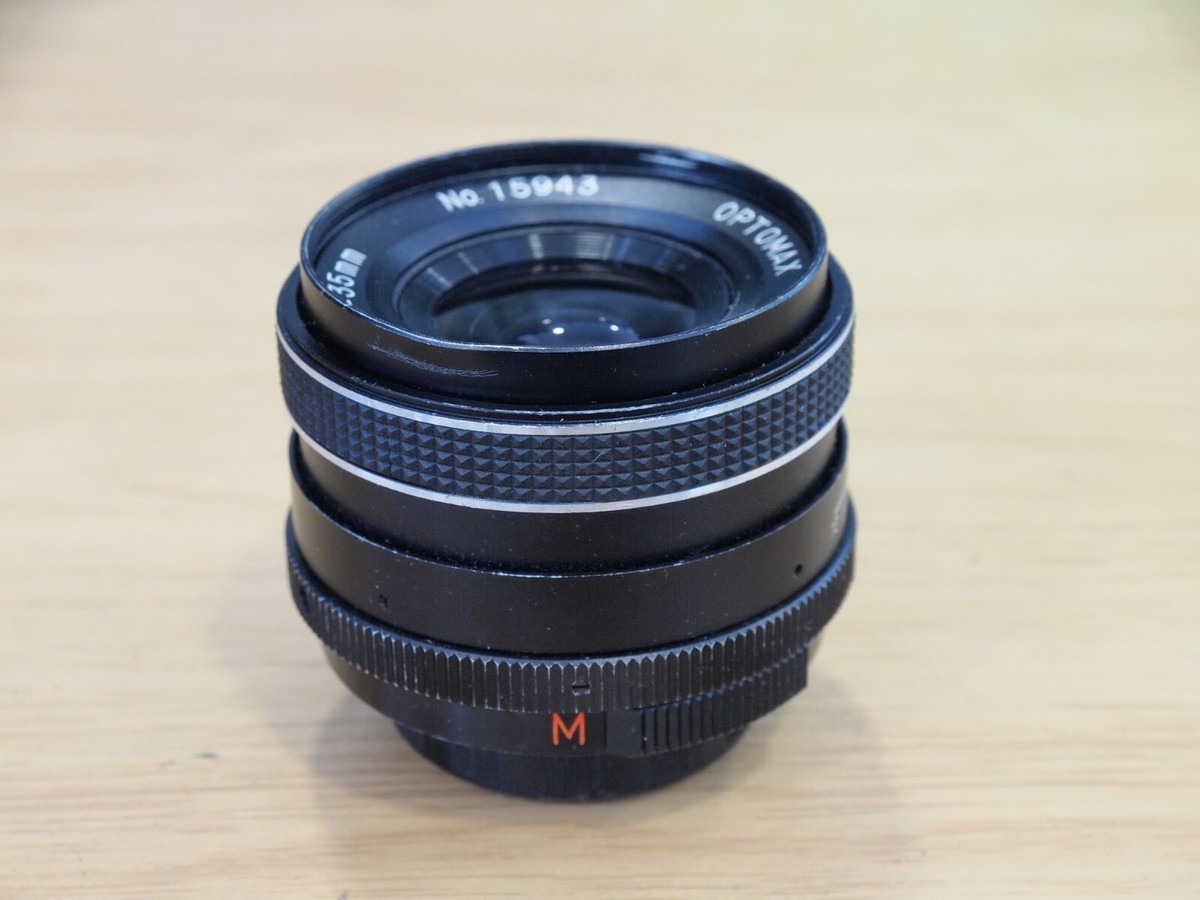 Optomax Auto 35mm F2.8 Manual Focus Wide Angle M42 Screw Mount