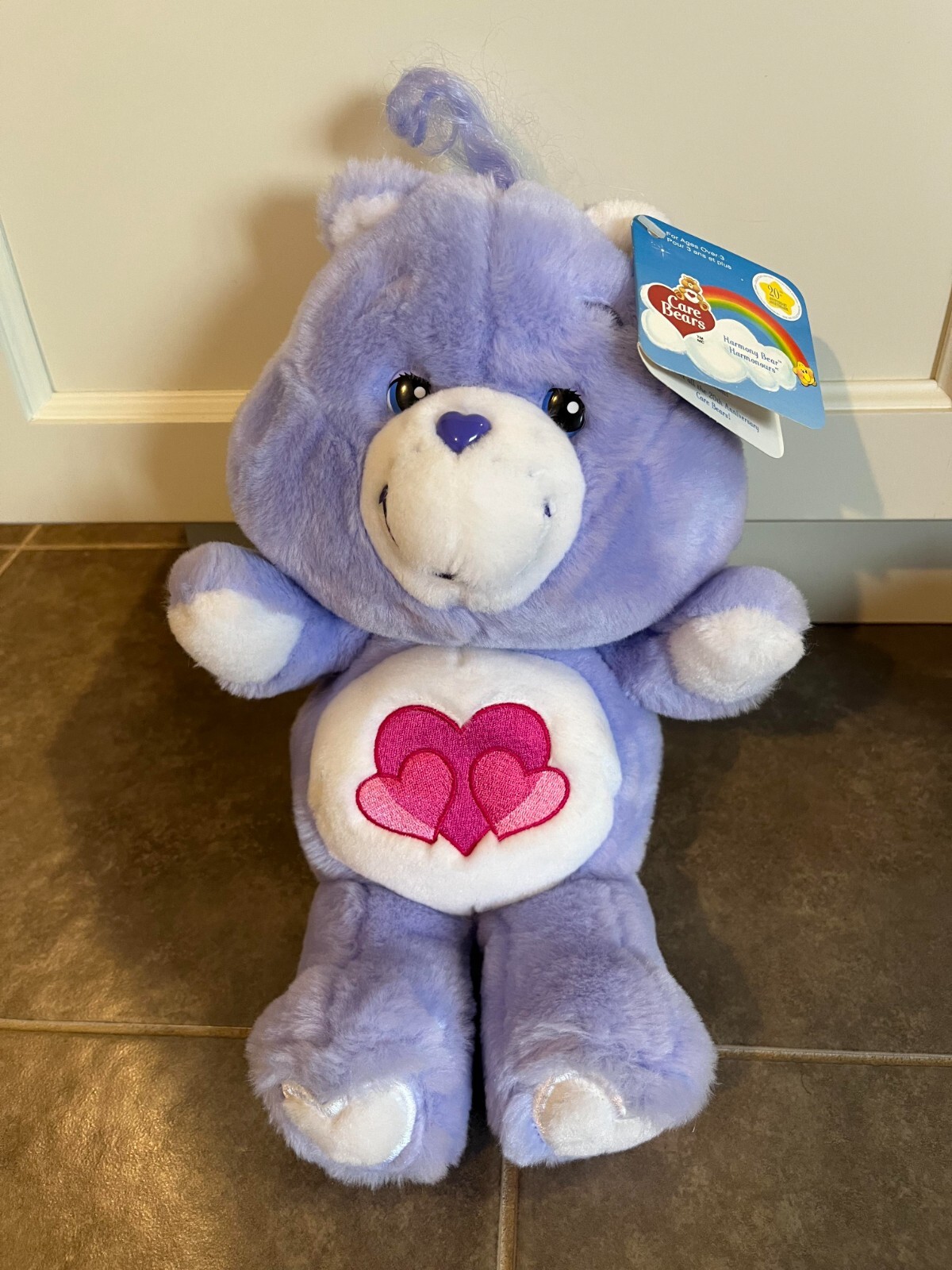 RARE Care Bears 13” HARMONY BEAR 20th Anniversary Carlton Cards 2003 Vintage eBay