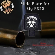 Biohazard Infected - Back Slide Plate for Sig Sauer P320