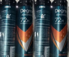 4x Degree Men's Adventure Antiperspirant 3.8 oz (expired)