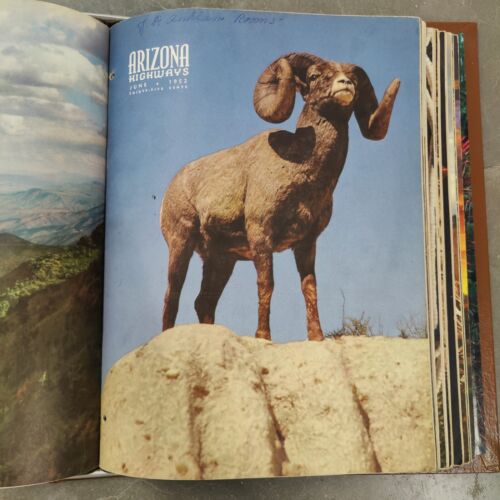 RARE 1952 ARIZONA HIGHWAYS 12 ISSUES COMPLETE FULL YEAR BINDER JANUARY- DECEMBER - Picture 8 of 14