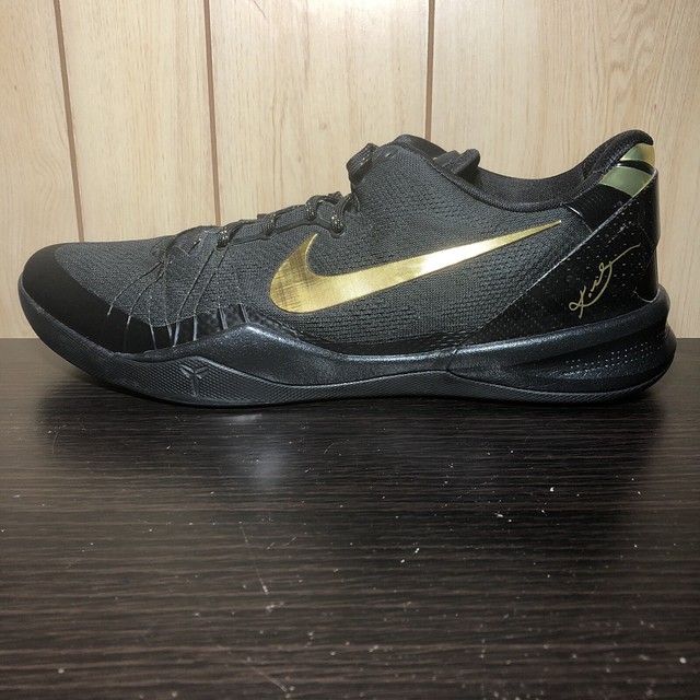 kobe 8 elite black gold