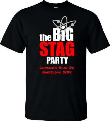 Bachelor Party Shirts, Tshirts And Tees - Divertente Maglietta Per Uomo Nero S - T-shirt Classica Con Manica Corta - Foto 3