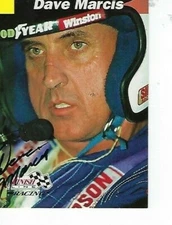 DAVE MARCIS SIGNED 1993 PRO SET FINISH LINE RACING #71 - NASCAR