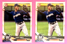 2 - 2018 Bowman Prospect 1st card, Milwaukee Brewers - KORRY HOWELL