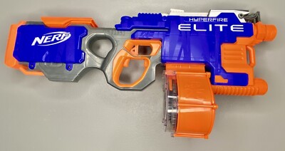 Nerf Gun Hyperfire Elite 2015 With Darts - Excellent Condition | eBay