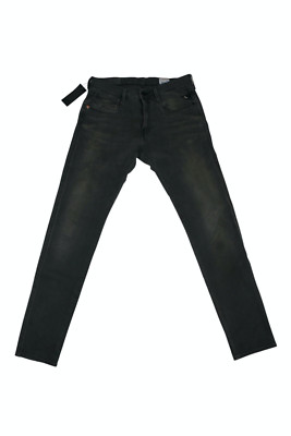 Replay Anbass Hyperflex Mens Jeans - M914 - Grey - Super Stretch W31 / L34