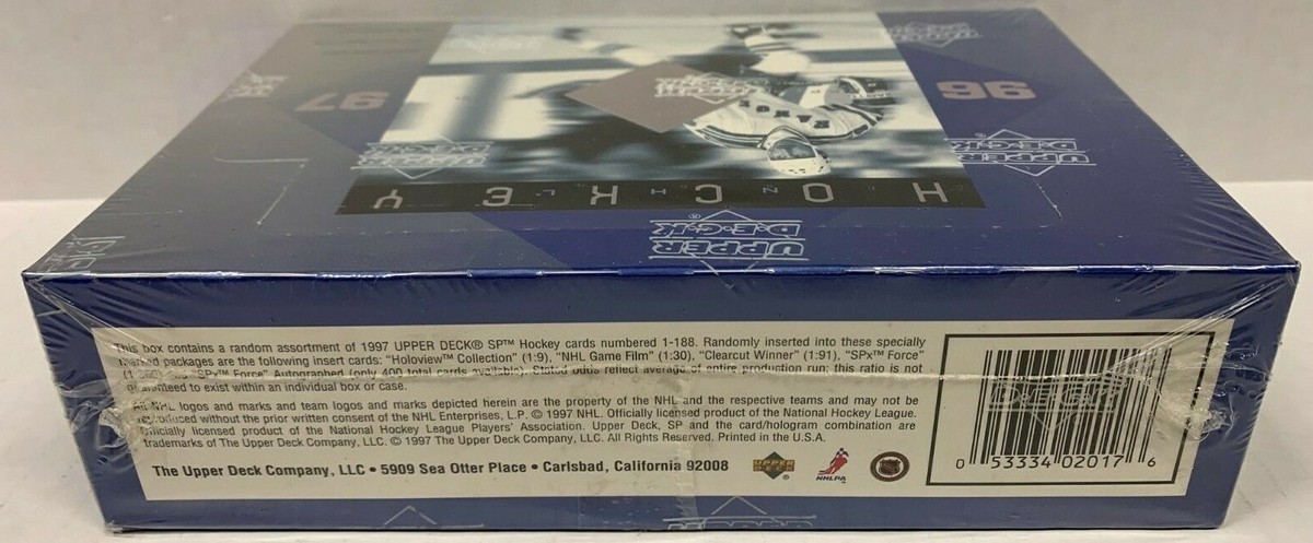 1996/97 UPPER DECK SP NHL HOCKEY HOBBY BOX 30 PACKS NEW SEALED | eBay