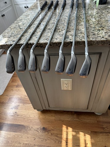 Ping 2014 Karsten Iron Set 5-PW UW Black Dot CFS Distance R Flex Super Game Impr - Picture 2 of 19