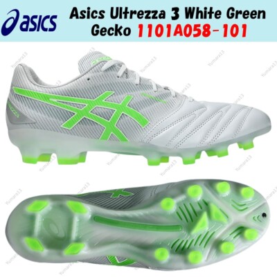Asics Ultrezza 3 White Green Gecko 1101A058-101 Men's Size