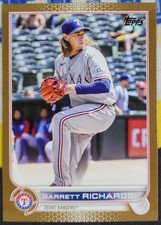Garrett Richards 2022 Topps Update Gold /2022 Texas Rangers #US198