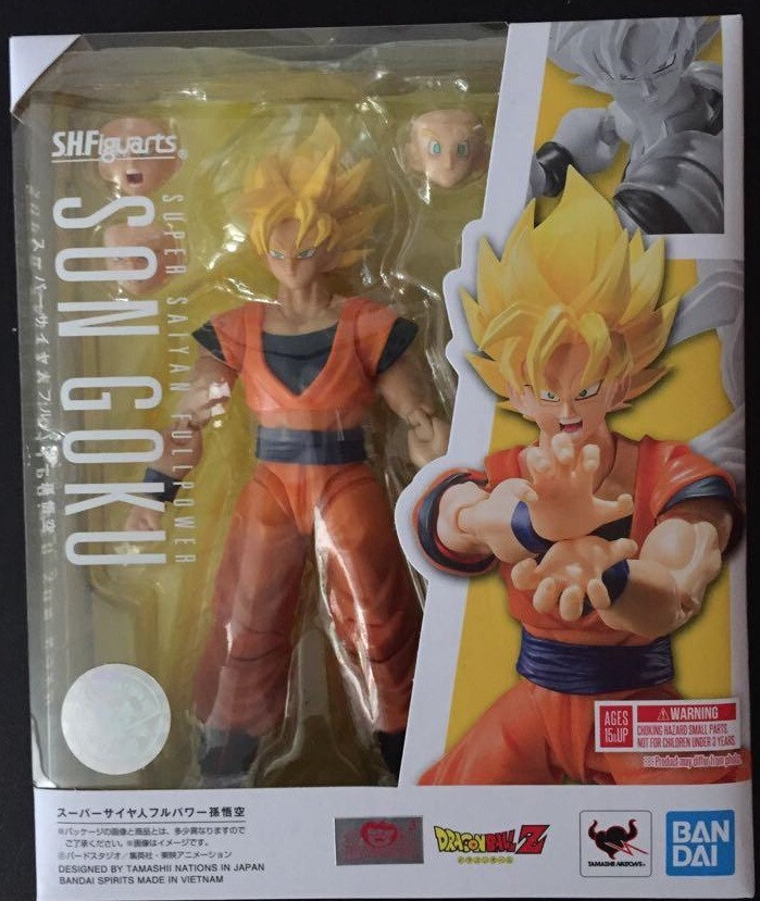 Authentic Bandai S.H.Figuarts SHF Dragon Ball Z Super Saiyan Full