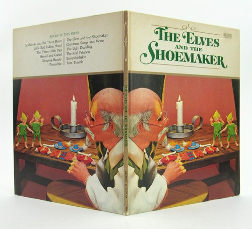 ELVES AND SHOEMAKER Puppet Story Book Izawa & Hijikata 1971 Grosset & Dunlap HB - Picture 2 of 6