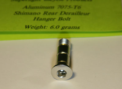 Kronos Aluminum Shimano Rear Derailleur Pivot Bolt Silver