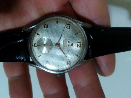 OROLOGIO LANCO MOD. 11 DE LUXE SWISS MADE WATCH VINTAGE FUNZIONANTE ANNI  '50 | eBay