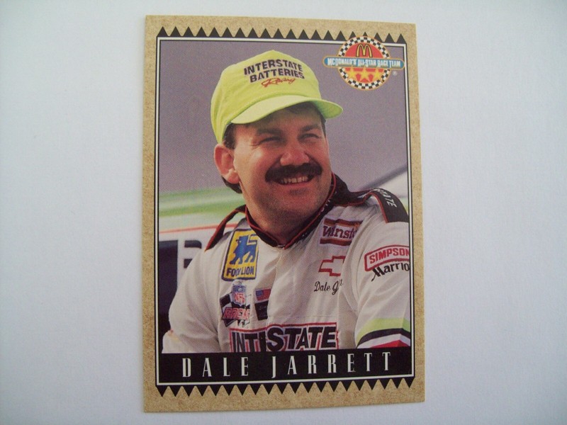 DALE JARRETT 1992 MAXX SPECIAL McDONALD'S ALL-STAR RACE TEAM CARD #24