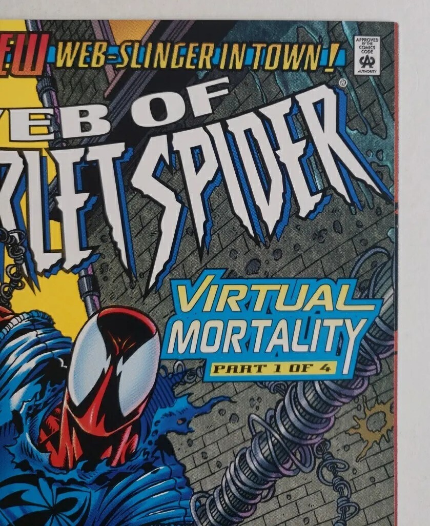 ①アメコミリーフまとめ売り (45) 洋書 SCARLET SPIDER Web of Scarlet Spider #1 1st Solo Title Series Featuring
