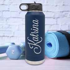 Custom Premium 32 oz Sports Water Bottle