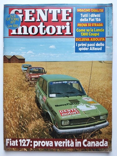 Rivista Gente Motori Numeri Vari 1977 Rusconi Editore Auto Automobili Vintage - Picture 10 of 12