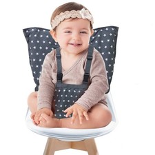 Portable Baby High Chair Safety Seat Harness for , Baby Travel Essential Easy...