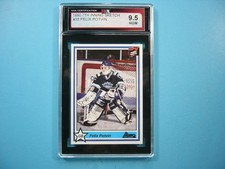 1990 1990/91 7TH INNING SKETCH HOCKEY CARD 35 FELIX POTVIN ROOKIE RC KSA 9.5 NGM. rookie card picture
