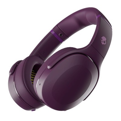 Wireless Midnight Plum Crusher Evo Over-the-Ear Headphones by