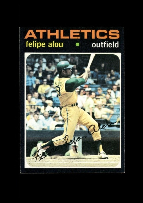 1971 Topps Set-Break #495 Felipe Alou NR-MINT *GMCARDS*