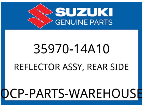 REFLECTOR ASSY, REAR SIDE *{E28}*