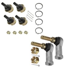 Upper Lower Ball Joints & Tie Rod End Kit Yamaha Rhino 660 YXR660F 2004-2007