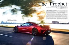 2017 Acura NSX Coupe Road Test Technical Data Photos Review Article #2