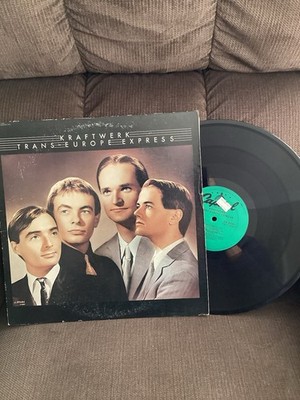 Kraftwerk Trans Europe Express LP Vinyl 1979 Jacksonville Reissue NM/VG