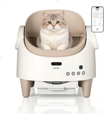 Self Cleaning Smart Litter Box APP Controlled Automatic Odor-Free Cat Toilet