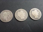 3ct     1907, 1913, 1916 Barber Dimes    90% Silver