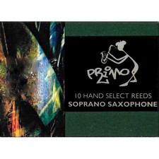 Primo Soprano Saxophone Reeds Strength 2.5, Box of 10