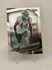 2025 Panini Prizm #221 Jamien Sherwood Silver Prizm New York Jets
