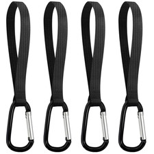 4Pcs Stroller Hooks Multifunctional Clips for Bags Universal Fit for Strollers