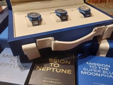  3 x Omega SWATCH   MISSION  TO NEPTUN BLAU +...