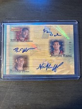 2007-08 Topps Trademark Moves Greg Oden Brandan Wright Nick Young Ink Auto #/39