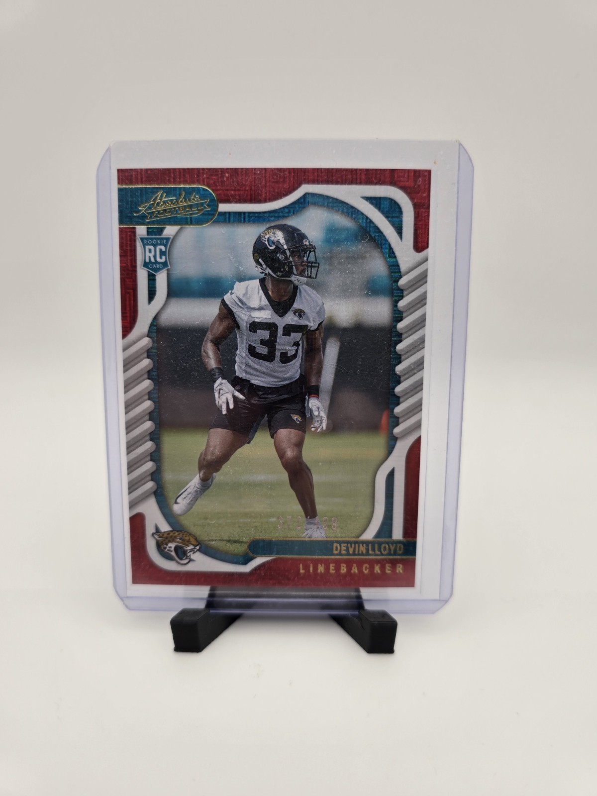 2022 Panini Absolute #159 Devin Lloyd Red Squares /499 Rookie RC Card