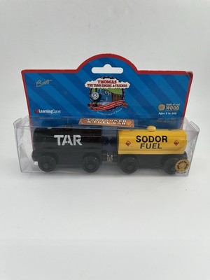 Thomas the Tank Engine & Friends TAR TANKER & FUEL CAR Wooden Railway 1998