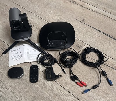 Logitech GROUP ConferenceCam Full HD PTZ Kamera Videokonferenz System Zoom Teams