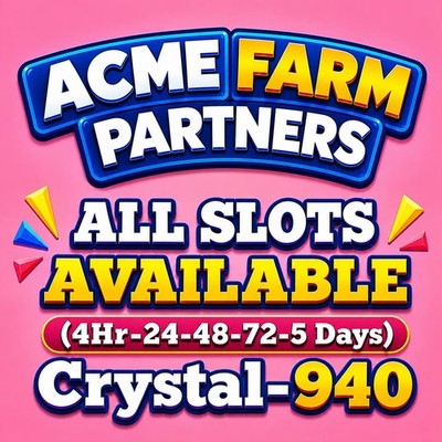 Mono_Poly_Go ACME FARM Partners Event Full Carry Slot 80k Punkte 