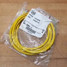 Allen Bradley 60-2364-1 Quick Disconnect AC Cable Straight 4 Pin Female 6 Ft.