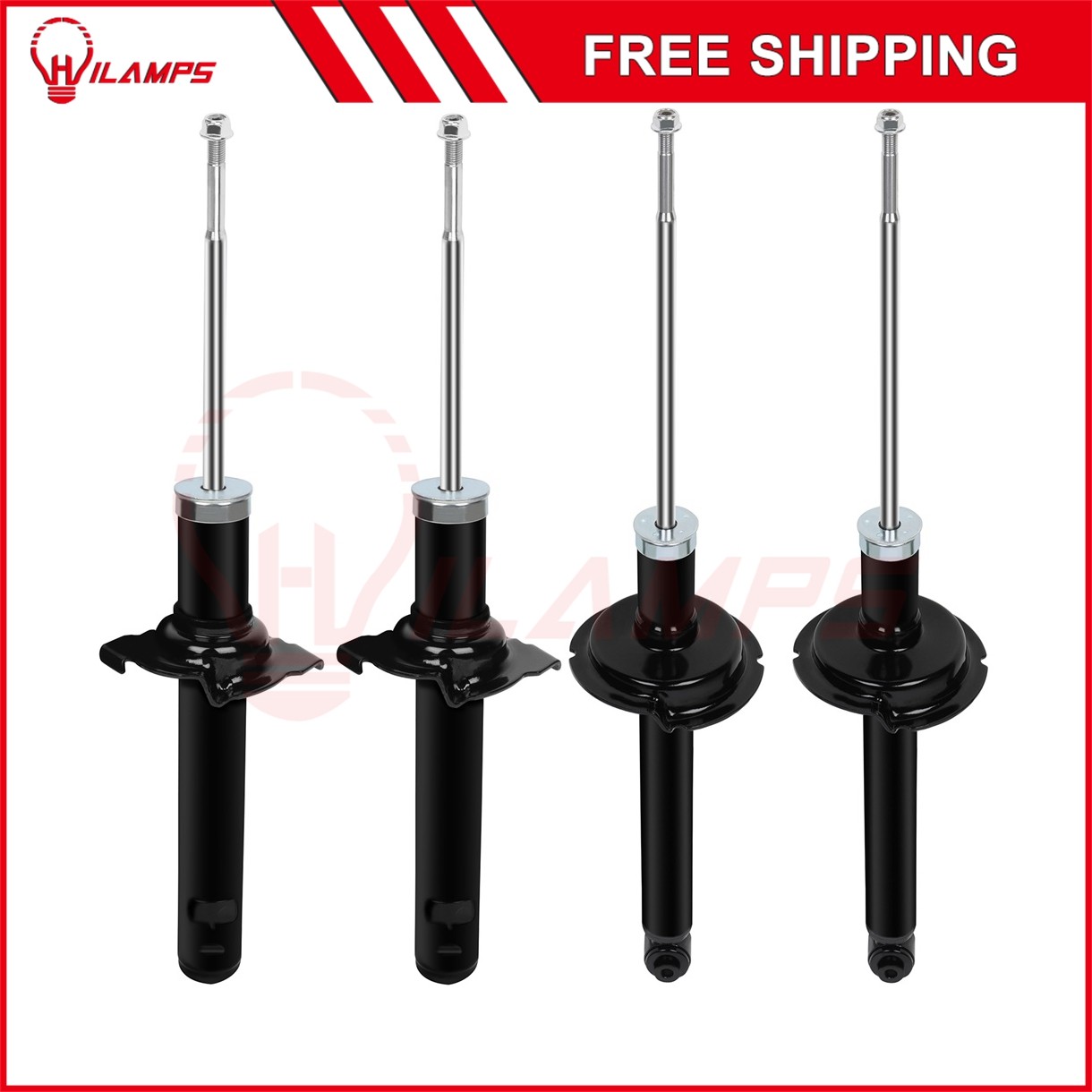 For 1998-2002 Honda Accord 1999-2003 Acura CL Front Rear Side Struts Shocks