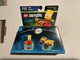 LEGO Dimensions The Simpsons #71211 BART Simpson #71227 Krusty Clown FUN PACKS