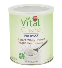 Food Sales Oral Protein Supplement Vital Cuisine Propass Whey Protein Unflavored
