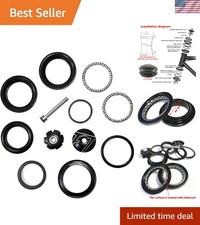 BMX Mountain Bike 1-1/8" Heavy Duty Headset Bearings - Sealed for Performance