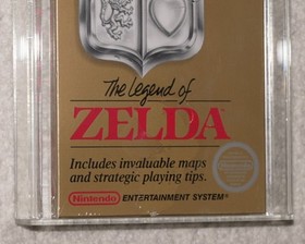 Legend of Zelda, non Rev-A, Nintendo NES, New, Sealed!  VGA 75