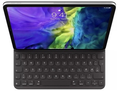NORWEGISCHES APPLE IPAD PRO 11'' 1./2./3./4. GEN & AIR 4/5 SMART KEYBOARD FOLIO